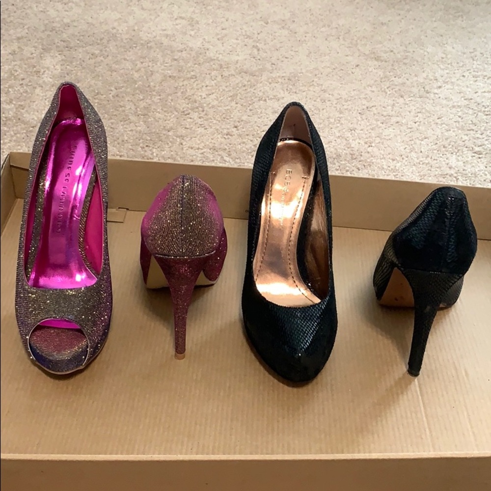 Chinese Laundry & BCBG. Get 2 pairs of shoes for 1
